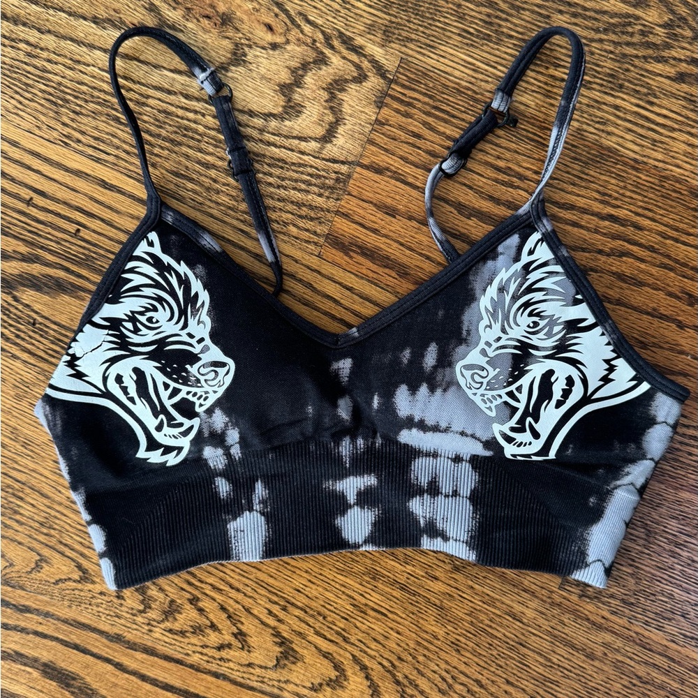 Darc Sport Dual Everson Seamless Sports Bra in Norse Purple Serpent
